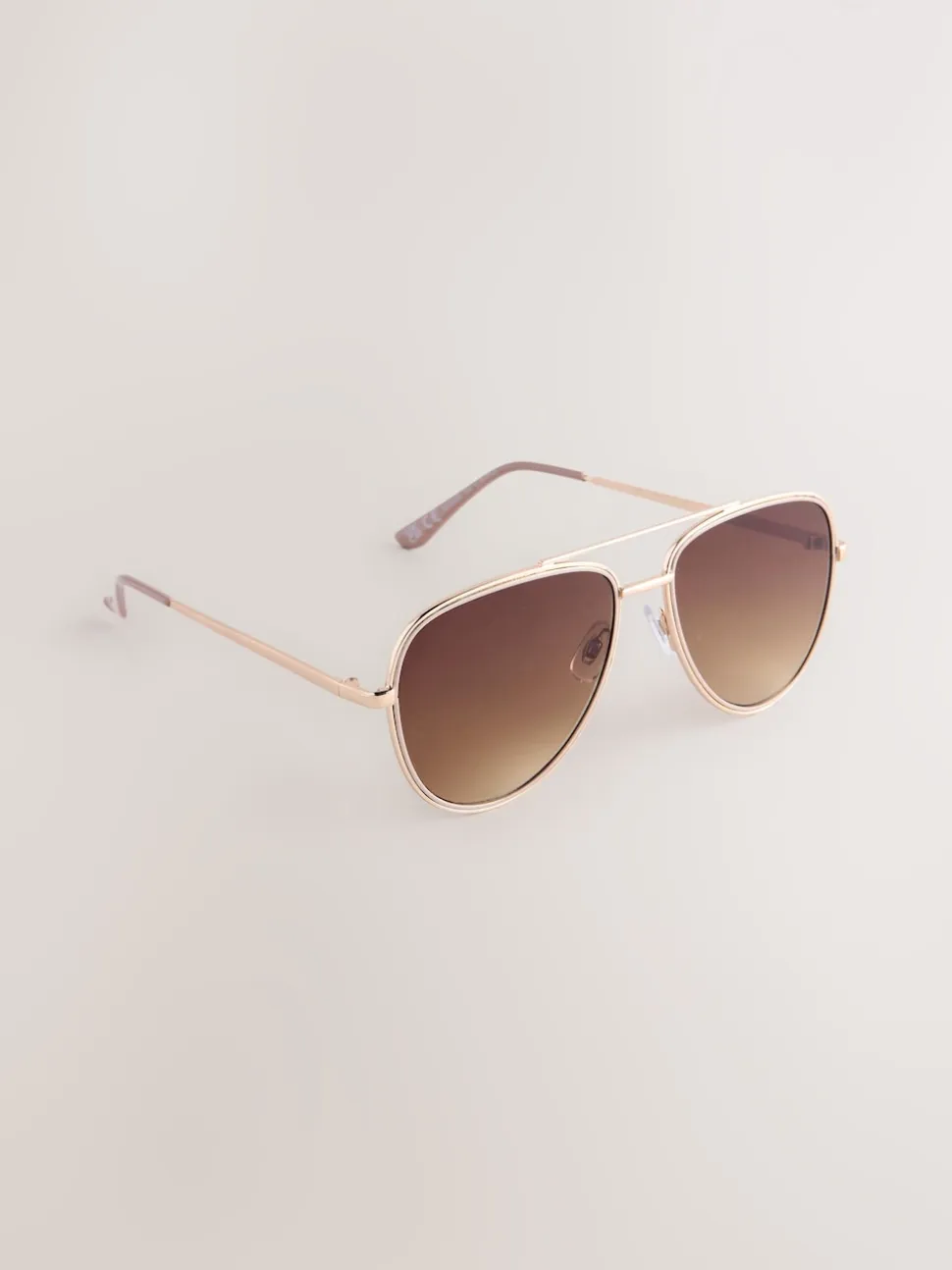 Nude - Lunettes de soleil aviateur Bling