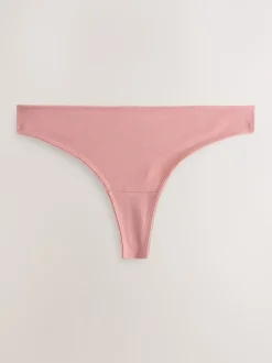 Nœuds bleus - Culotte en coton riche 7 Pack