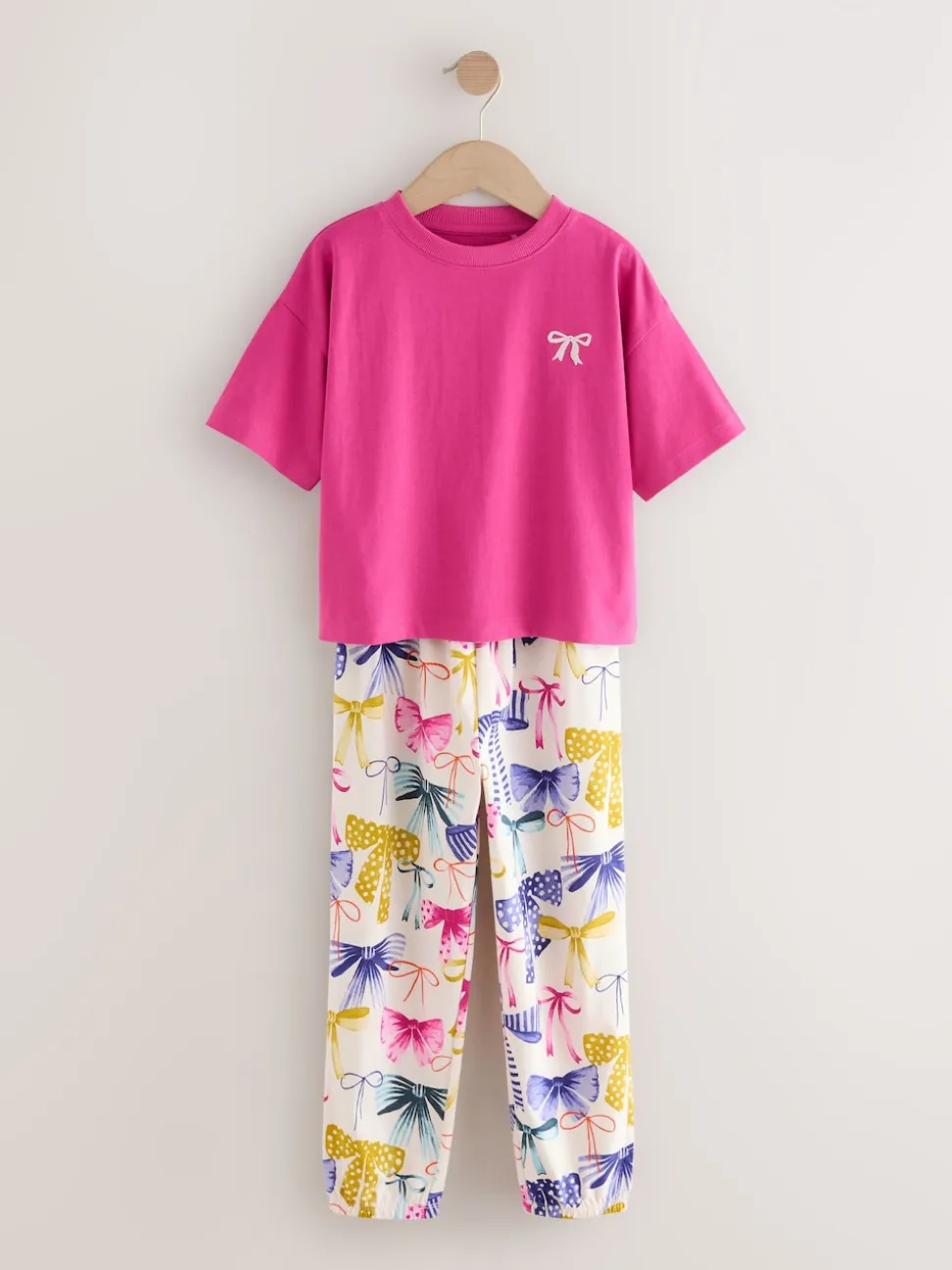 Nœuds brillants - Lot de 3Joggings pyjama (3-16ans)
