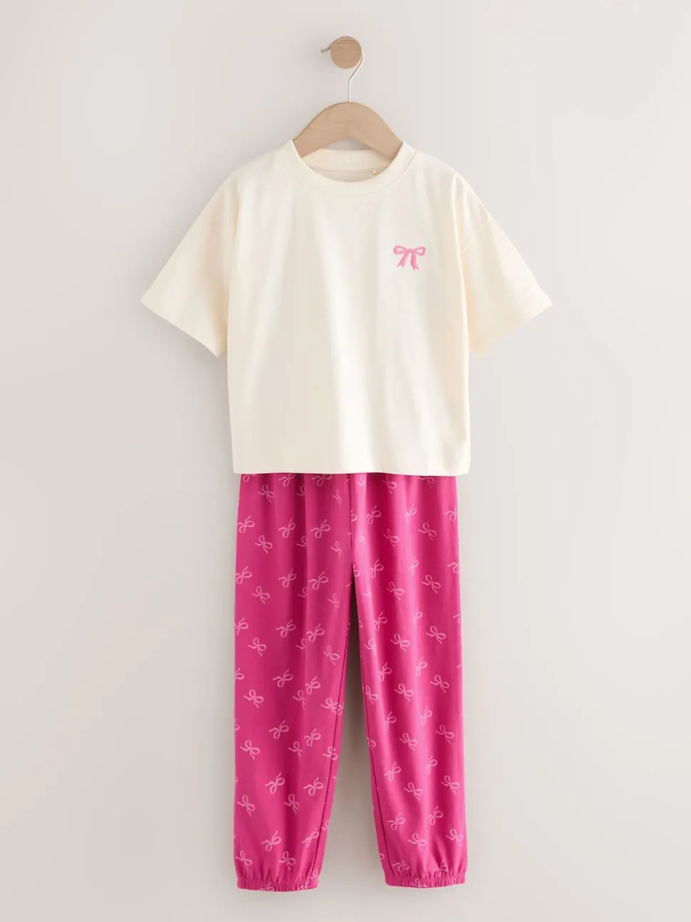 Nœuds brillants - Lot de 3Joggings pyjama (3-16ans)