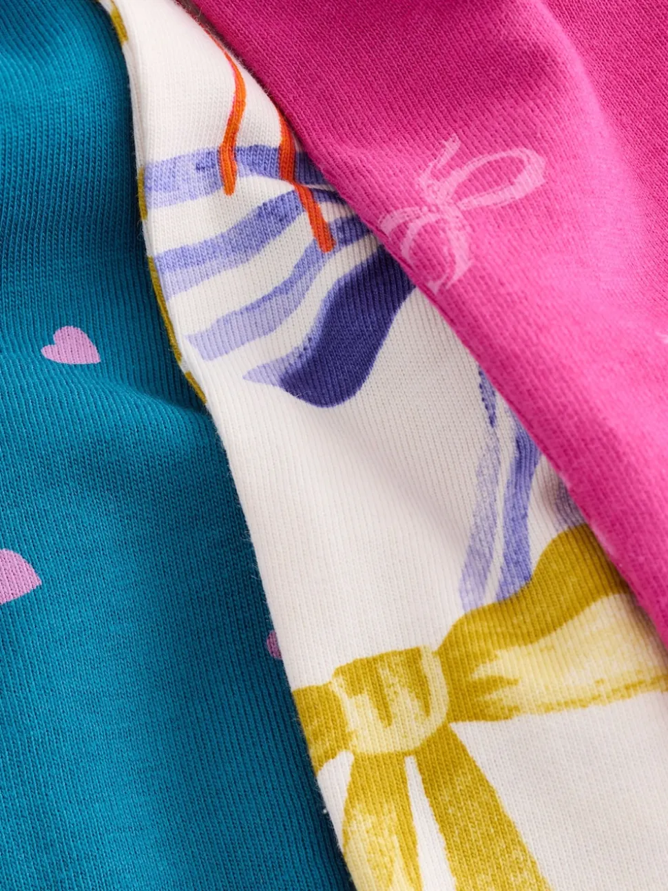 Nœuds brillants - Lot de 3Joggings pyjama (3-16ans)