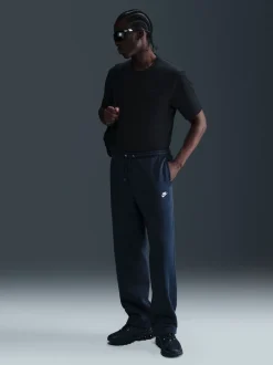 Obsidienne - Pantalon de jogging Nike Club en polaire coupe large