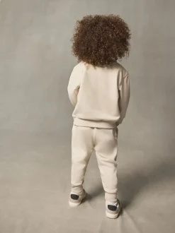 Off White écru - Ensemble sweat-shirt et jogging (3mois-7ans)