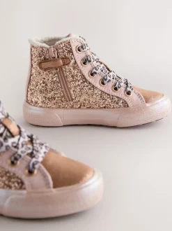 Or - Baskets hautes étoiles