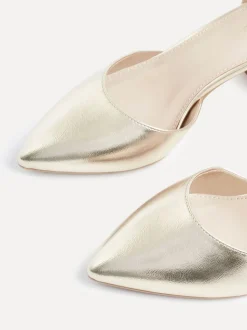 Or - Linzi Davina Coupe large Closed Back Court Block Chaussures