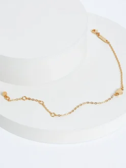 Or - Ted Baker HARSAA : bracelet réglable à petit cœur