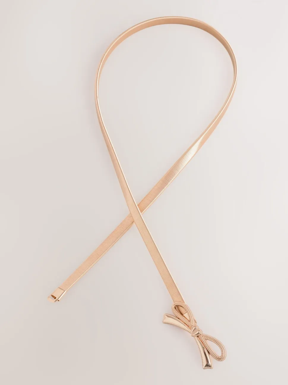 Or nœud - Ceinture fine extensible