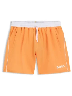 Orange - BOSS Starfish Quick Dry Shorts de bain