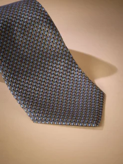 Orange - Cravate Signature en soie italienne