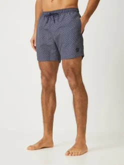 Orange - T-shirt de bain BOSS Vibe imprimé