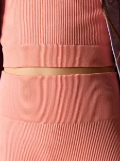 Orange corail - Taille haute Leggings (3-16ans)