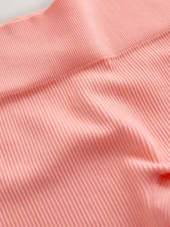 Orange corail - Taille haute Leggings (3-16ans)