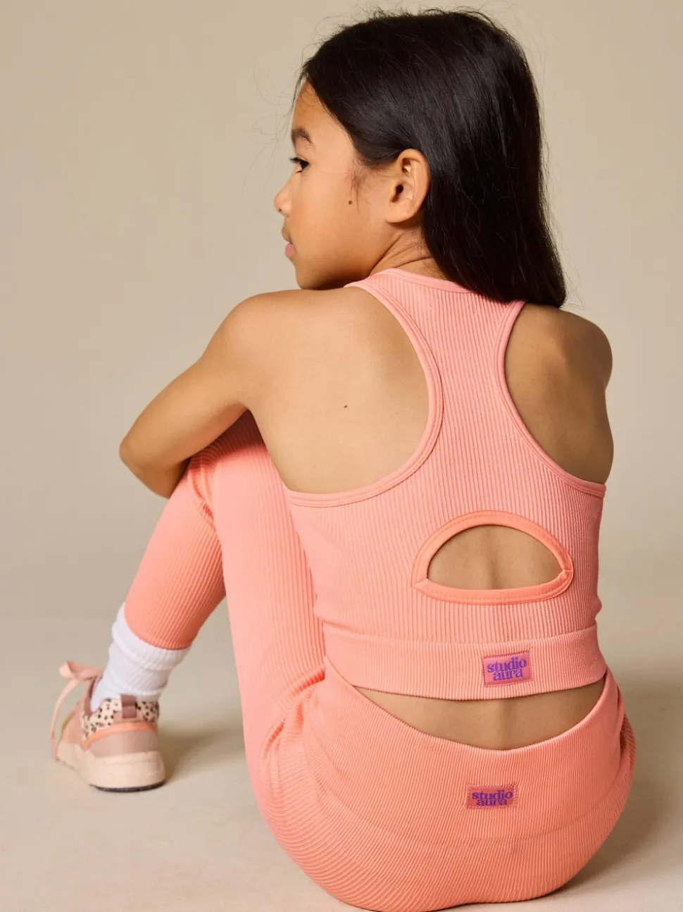 Orange corail - Top de sport (5-16ans)