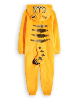 Orange Garfield - Vanilla Underground Unisexe Kids Fleece Tout-en-un