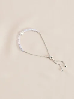 Or/Argent - Bracelet semi-précieux Pierre Pully