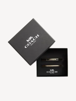 Or/noir - COACH COACH coffret doré Signature Duo