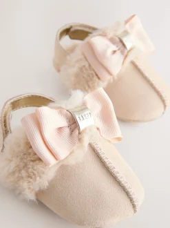 os - Baker by Ted Baker Mules Padders bordées de fausse fourrure bébé fille