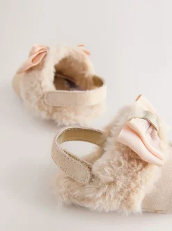 os - Baker by Ted Baker Mules Padders bordées de fausse fourrure bébé fille