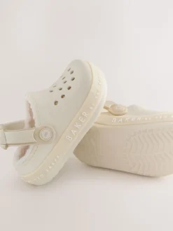 os - Chaussons sabots Baker by Ted Baker Filles doublés Borg