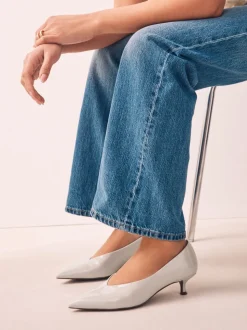 os - Chaussures à talons Kitten heel à bout pointu