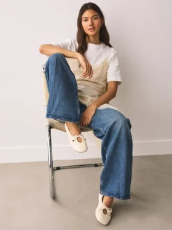 os - Chaussures plates Forever Comfort® à bout rond Cravate