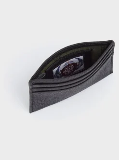 Osprey London Porte-cartes en cuir noir de The Forest