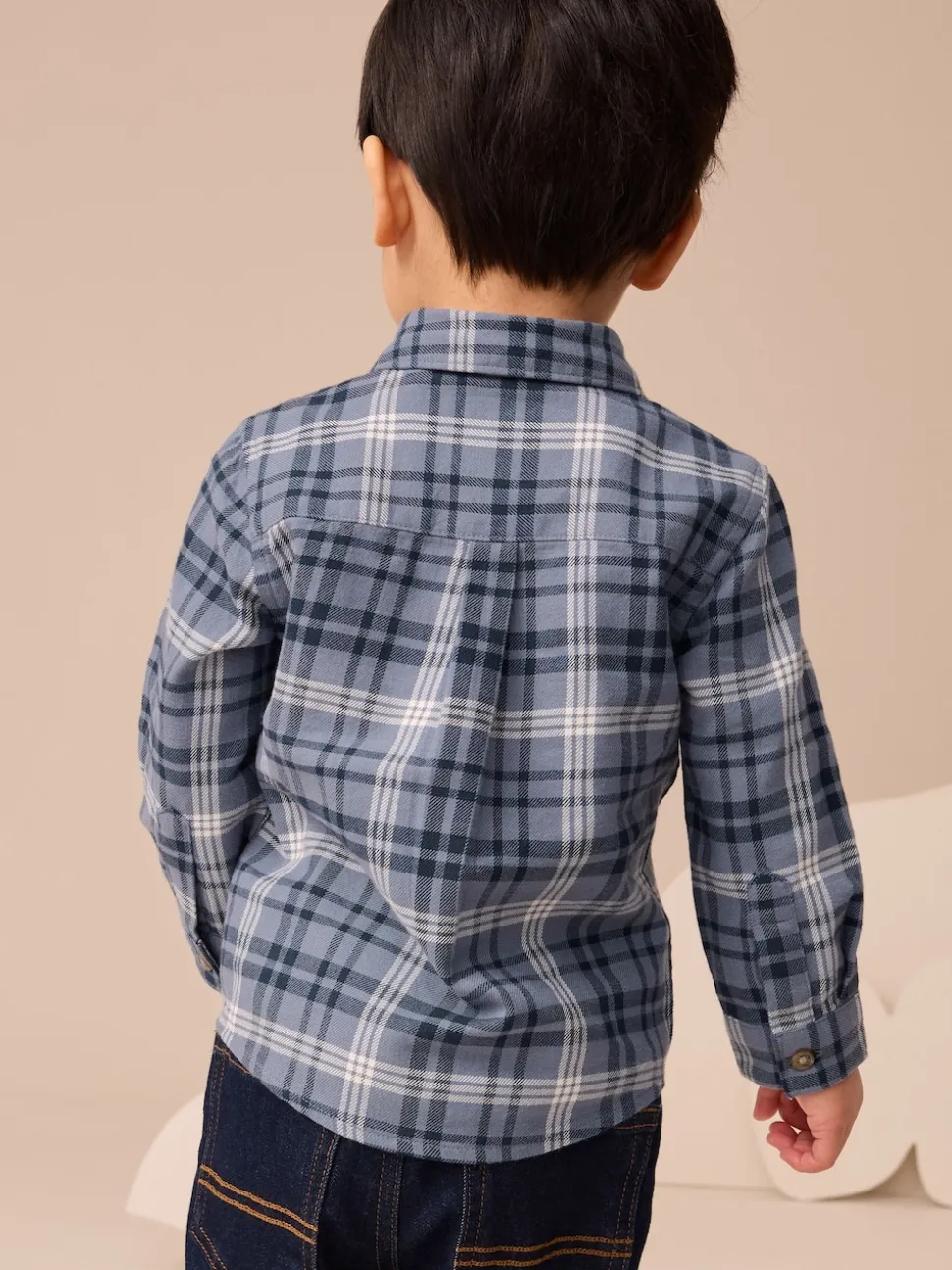 Ours bleu - Chemise Personnage Manches longues (3mois-7ans)
