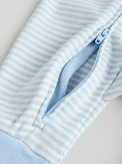 Ours bleu - Combinaisons de nuit à fermeture éclair pour bébés 3 Pack (0mths-3yrs)