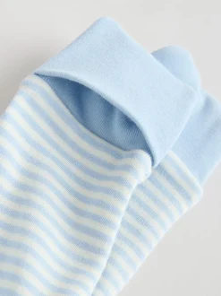 Ours bleu - Combinaisons de nuit à fermeture éclair pour bébés 3 Pack (0mths-3yrs)