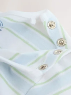 Ours bleu - Ensemble salopette et body tissé bébé (0mois-2ans)