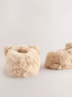 Ours brun neutre - Slippers de caractère