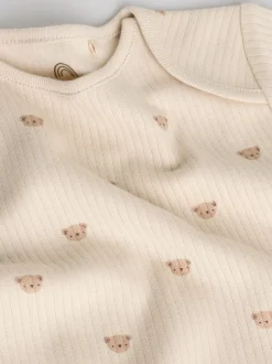 ours marron - Bodys pour bébés Manches courtes 5 Pack