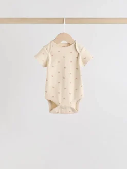 ours marron - Bodys pour bébés Manches courtes 5 Pack