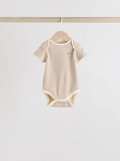 ours marron - Bodys pour bébés Manches courtes 5 Pack