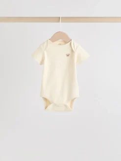 ours marron - Bodys pour bébés Manches courtes 5 Pack