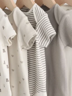 ours marron - Bodys pour bébés Manches courtes 5 Pack