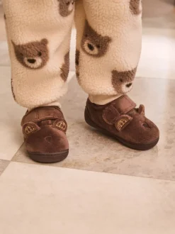 ours marron - Chaussons Cupsole doublés chauds