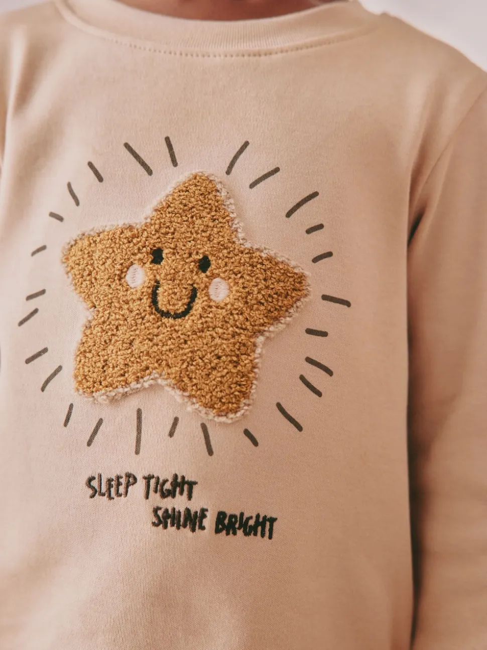 Ours marron/étoile - Lot de 3 pyjamas Snuggle (9mois-9ans)