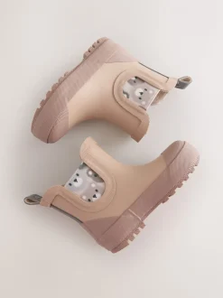 Ours neutres - Bottines en caoutchouc