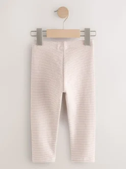 Ours rayé écru - Leggings embellis (3mths-7yrs)