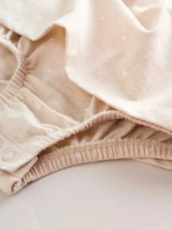 Ours rose brodé - Barboteuse Jersey Baby 3 Pack