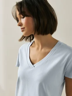 Palmier violet lilas - Pyjama à manches courtes