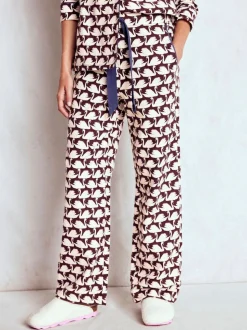 Pantalon de pyjama Boden en coton brossé