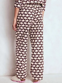 Pantalon de pyjama Boden en coton brossé