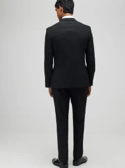 Pantalon de smoking slim River Island uni