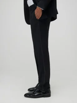 Pantalon de smoking slim River Island uni