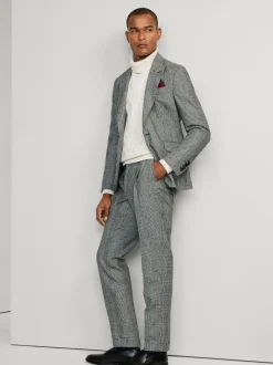 Pantalon Hack Glen à carreaux Peak Reiss noir