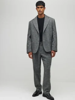 Pantalon River Island décontracté à chevrons