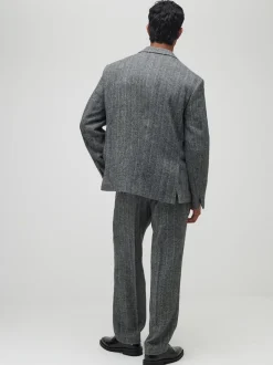 Pantalon River Island décontracté à chevrons