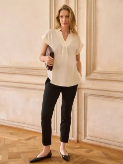 Pantalon Seraphine Maternity Work noir
